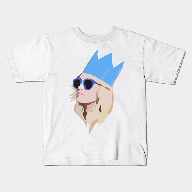 Queen Kids T-Shirt by annamckay